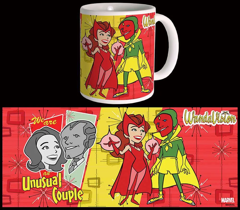 Mug wandavision unusual couple